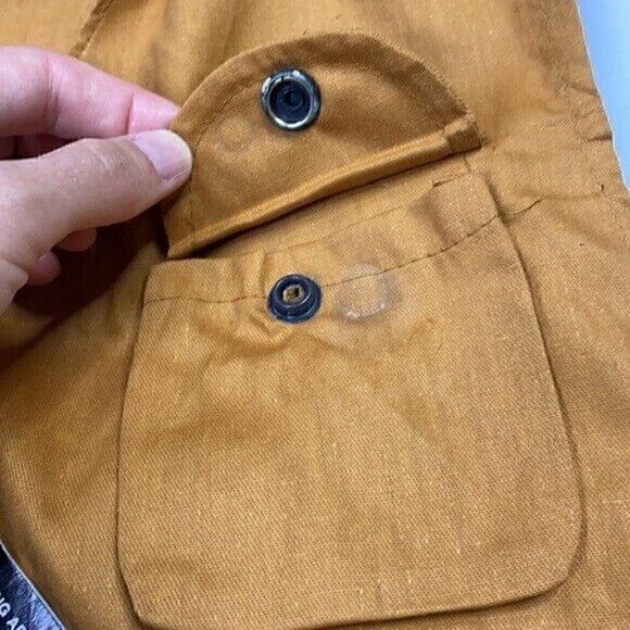 Vintage Seaway Tracker Khaki Bird Hunting Vest Size Large NWT - Picture 10 of 10